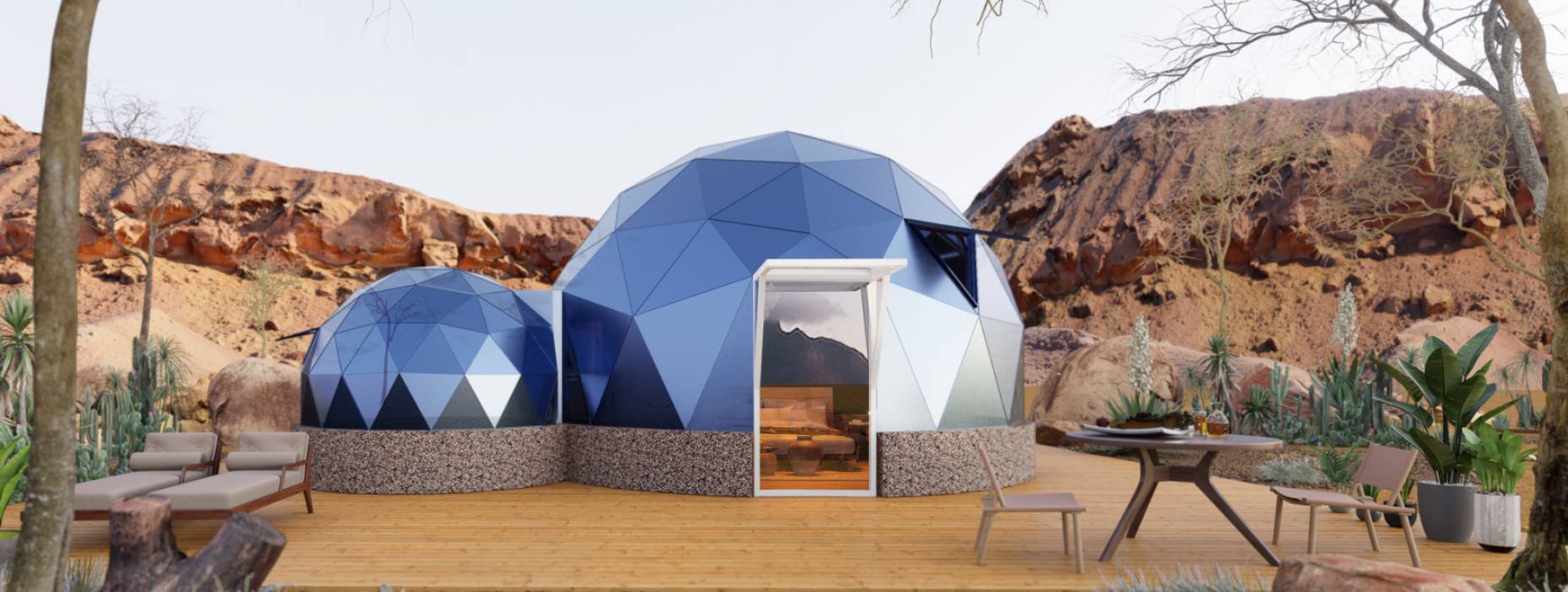 奉贤区球形智能光伏玻璃星空房